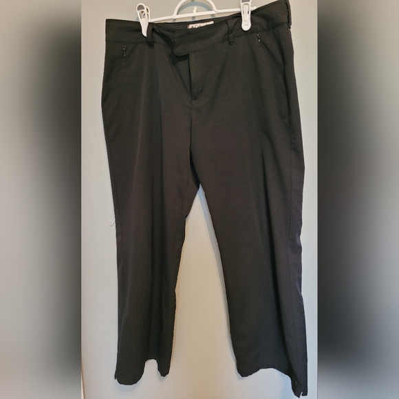 Columbia black Wideleg Pants - size 12 - Picture 2 of 5